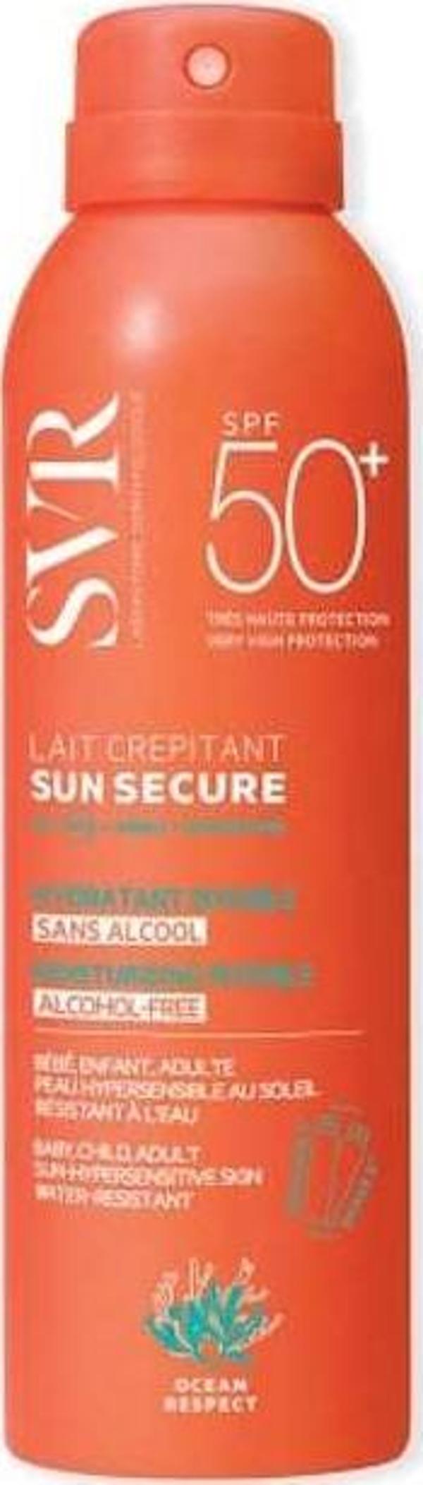 SVR Sun Secure Lait Crepitant Nemlendirici Güneş Koruyucu SPF50+ 200ml - Image 1