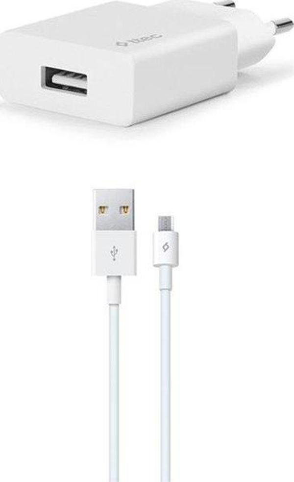 ttec Beyaz Smartcharger Seyahat Şarj Aleti 2A ve Micro USB Kablo - Image 1