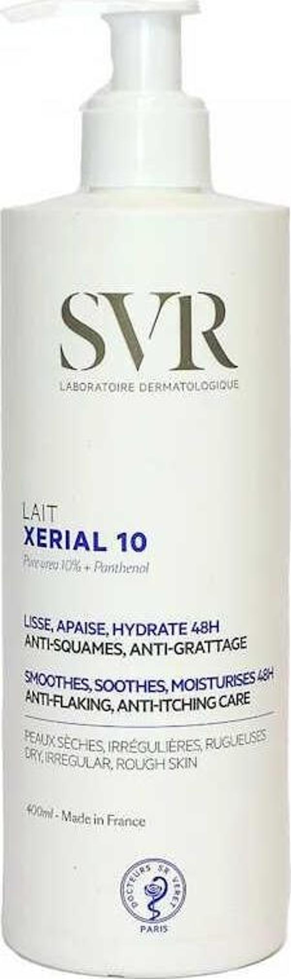 SVR Xerial 10 Pürüssüzleştirici Yatıştırıcı Nemlendirici Vücut Losyonu 400ml - Image 1