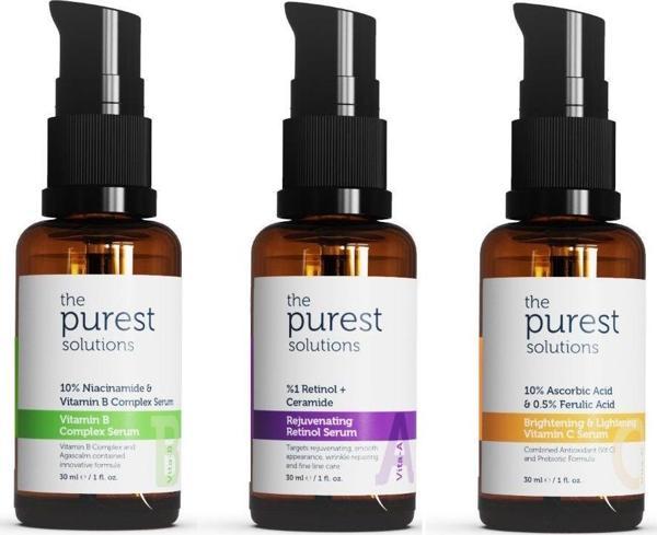 The Purest Solutions Tazelemeye Yardımcı Vitamin Bakım Seti - Image 1