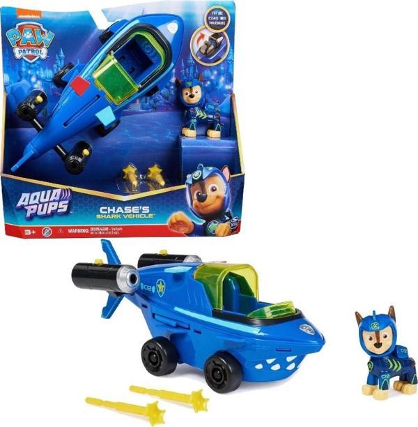 Paw Patrol Aqua Pups Temalı Araçlar Chase - Image 1