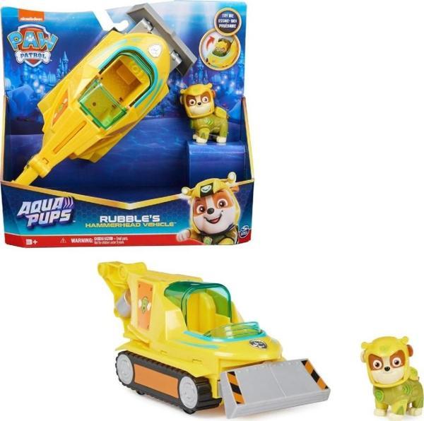 Paw Patrol Aqua Pups Temalı Araçlar Rubble - Image 1