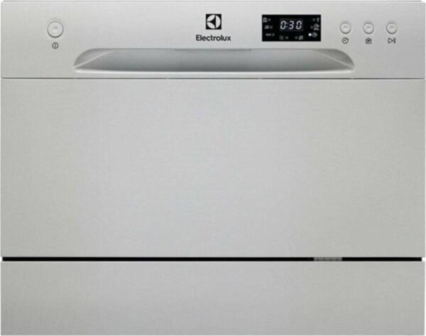 Electrolux Esf2400Os A+ 6 Programlı Grı Tezgahüstü Bulaşık Makinesi - Image 1