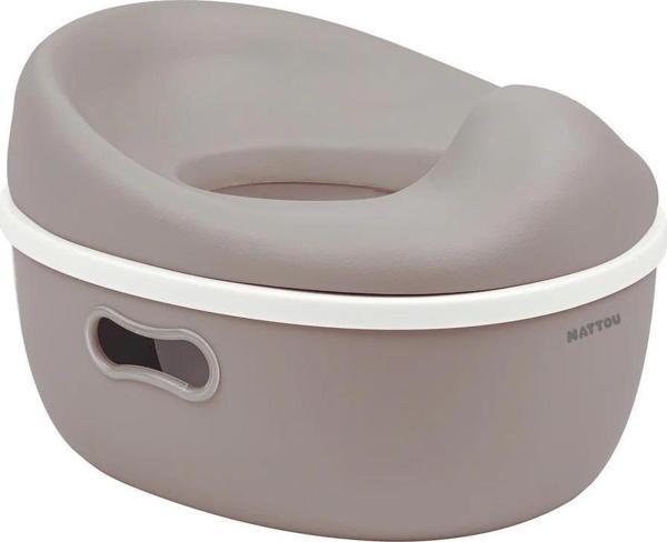 Nattou Potty Care 3 in 1 Lazımlık- Oturak Ve Tuvalet Adaptörü Kahverengi - Image 1
