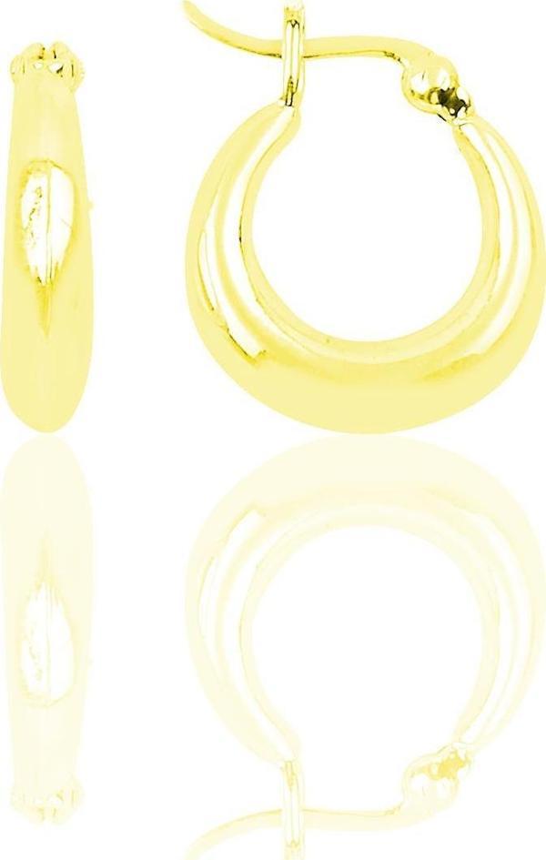 Gümüş 16 mm halka küpe  - Image 1