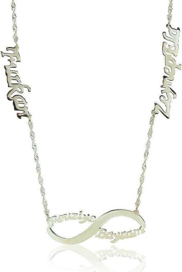 Söğütlü Silver Aile Kolyesi  - Image 1