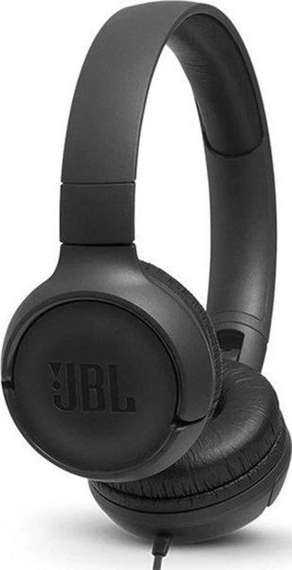 JBL Tune 500 Kablolu Siyah Kulak Üstü Kulaklık - Image 1