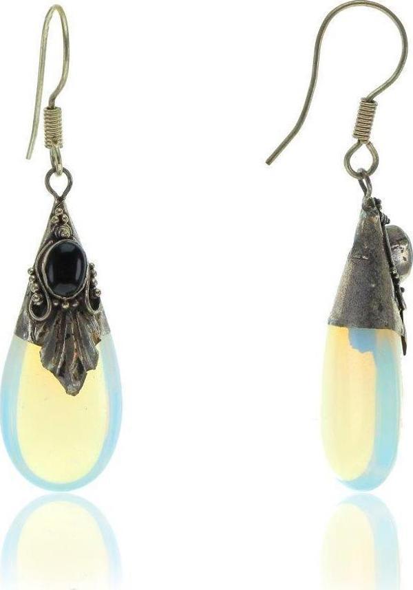 Söğütlü Silver Aytaşı küpe  - Image 1