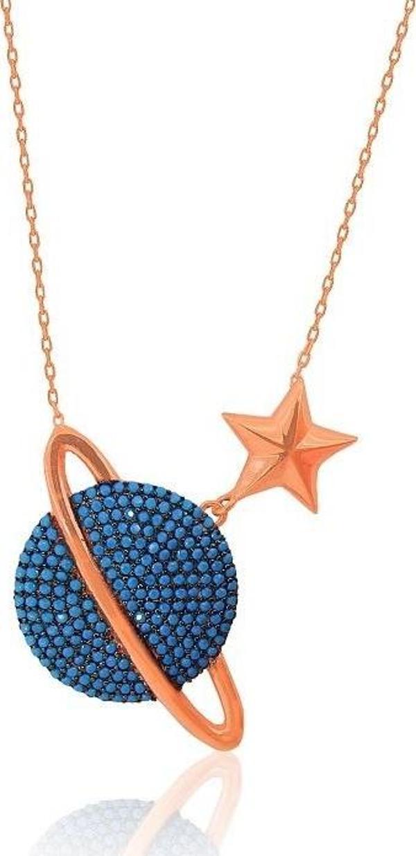 Söğütlü Silver gezegen kolye  - Image 1