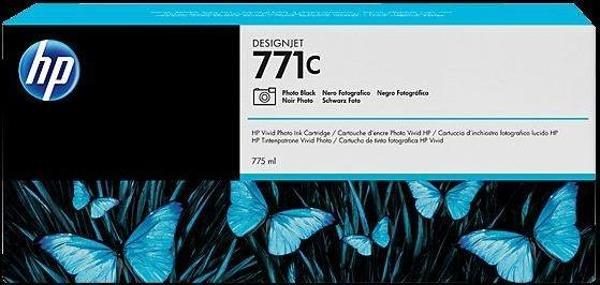 HP B6Y13A No 771 775ml Photo Siyah Kartuş - Image 1