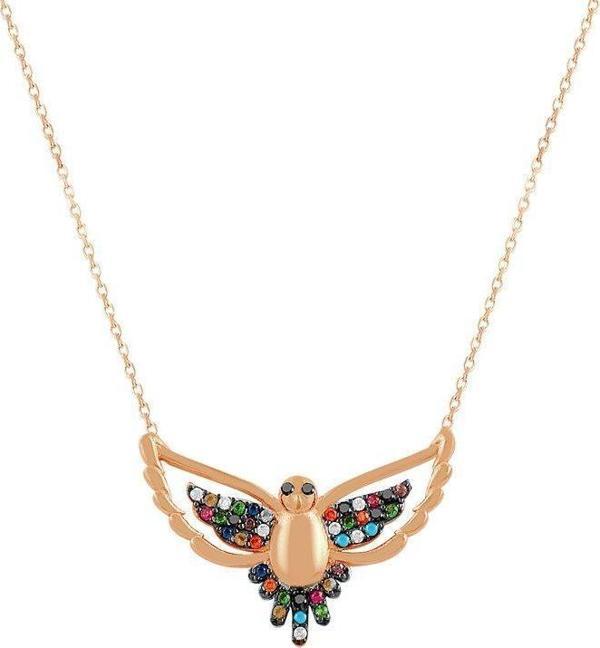 Söğütlü Silver Baykuş kolye  - Image 1