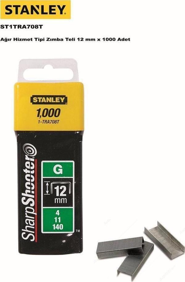 Stanley ST1TRA708T Zımba Teli, 12mmX1000 - Image 1