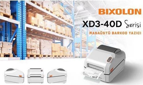 Bixolon XD3-40d 4-inç Direkt Termal Masaüstü Etiket Yazıcı USB Beyaz - Image 1