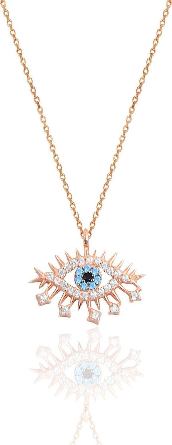 Gümüş rose lareyn kolye  - Image 1