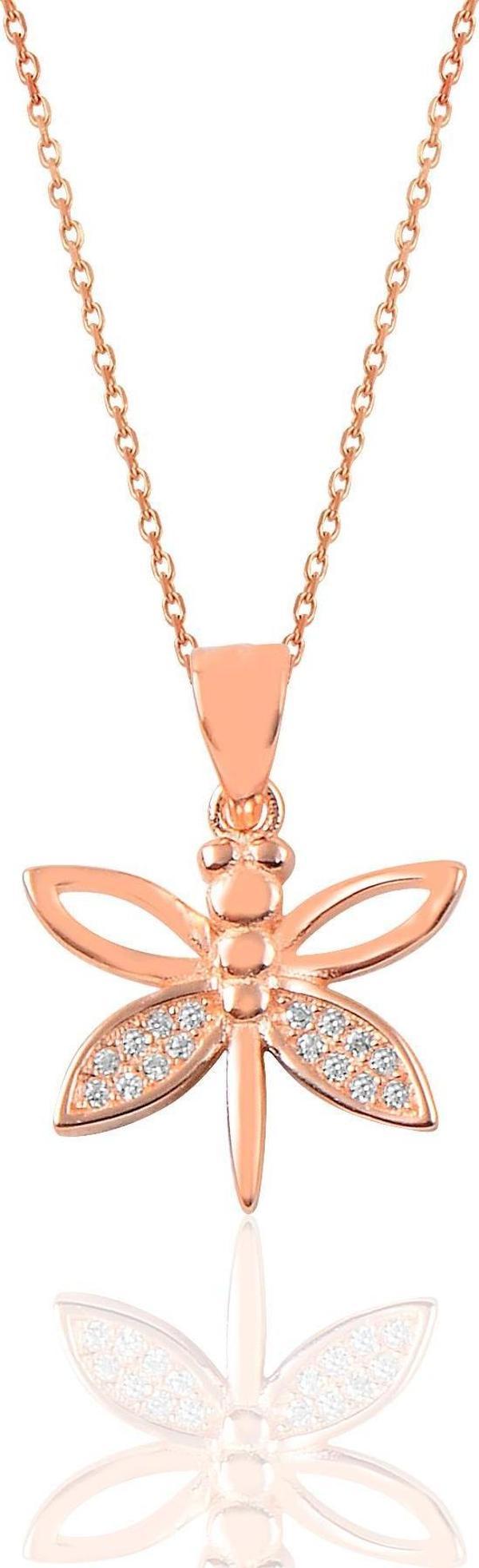 Gümüş yusufçuk modeli kolye  - Image 1