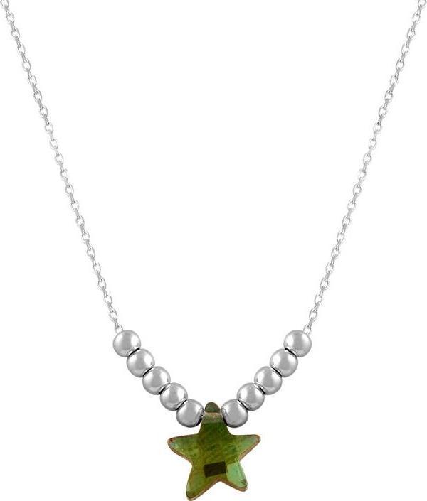 Mistik topaz taşlı yıldız kolye  - Image 1