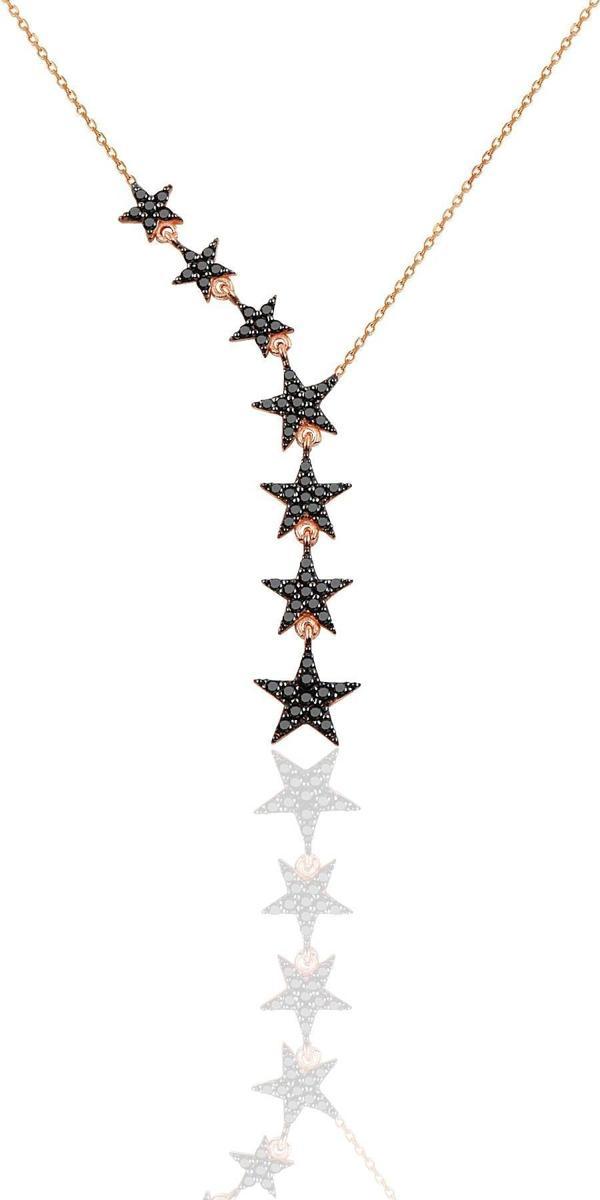 Kuyruklu yıldız onix taşlı kolye  - Image 1