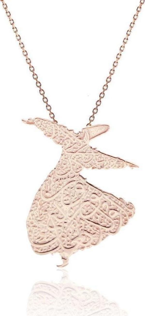 Söğütlü Silver Semazen Kolye  - Image 1