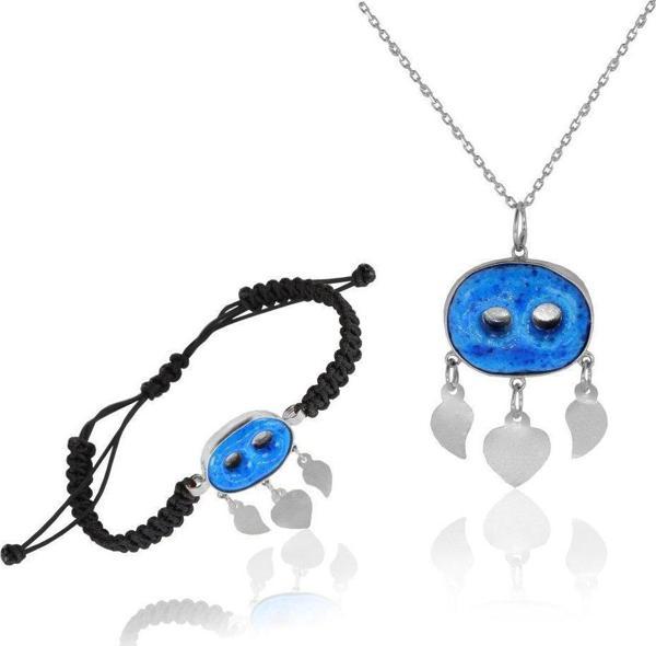 süryani nazar boncuğu ikili set  - Image 1
