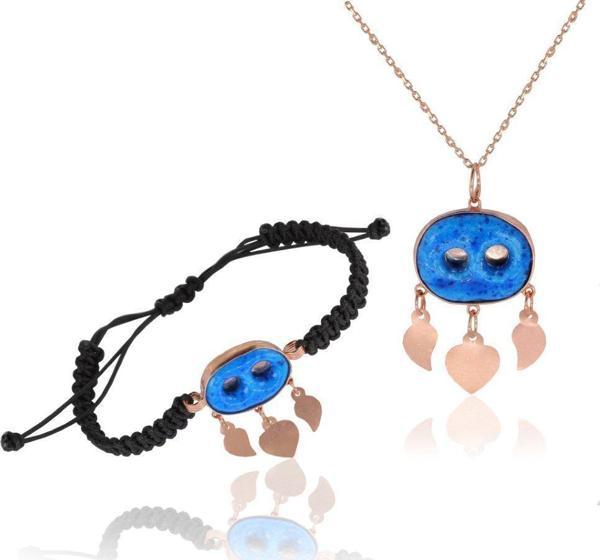 süryani nazar boncuğu ikili set  - Image 1