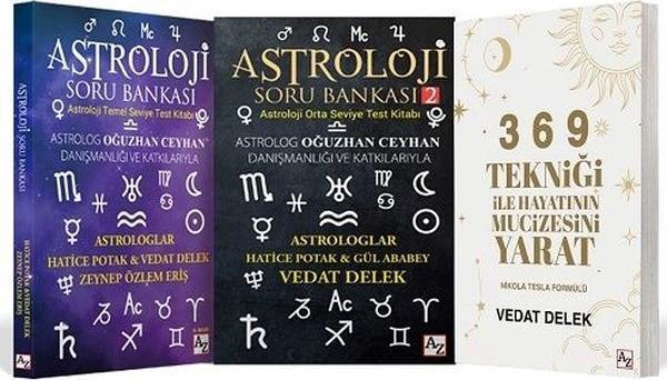 Astroloji Seti - 3 Kitap Takım - Az Kitap - Image 1