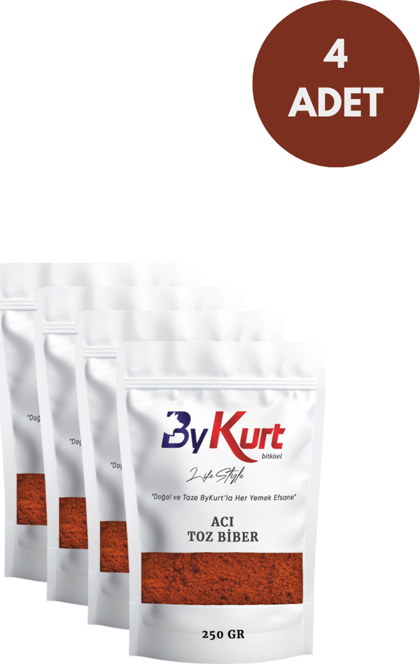 ByKurt Acı Toz Biber 1000 Gr - Image 1