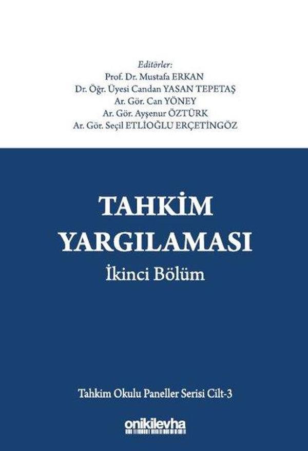 Tahkim Yargılaması İkinci Bölüm - Tahkim Okulu Paneller Serisi Cilt 3 - On İki Levha Yayıncılık - Image 1