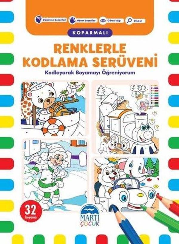 Renklerle Kodlama Serüveni - 7 - Martı Yayınları Yayınevi - Image 1