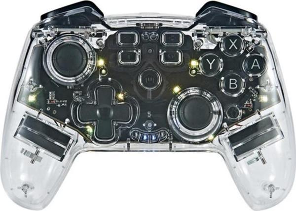 Gd34 T23 Max Nintendo Switch Pro Controller Kablosuz Ekstra Tuşlu Şeffaf - Image 1