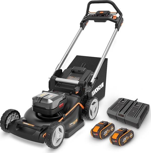 WORX WG749E 40Volt 4.0Ah. Li-ion 46CM Profesyonel Kömürsüz Şarjlı Çim Biçme - Image 1