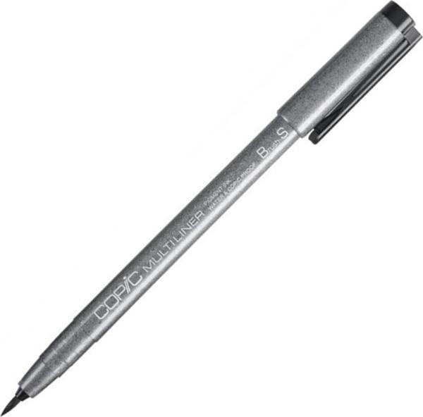Copic Multiliner Classic Kalem Brush S Siyah 22 075 08 - Image 1