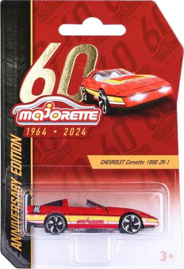 Majorette Premium 60. yıl Araba Chevrolet Corvette 1990 ZR-1 212054100 - Image 1