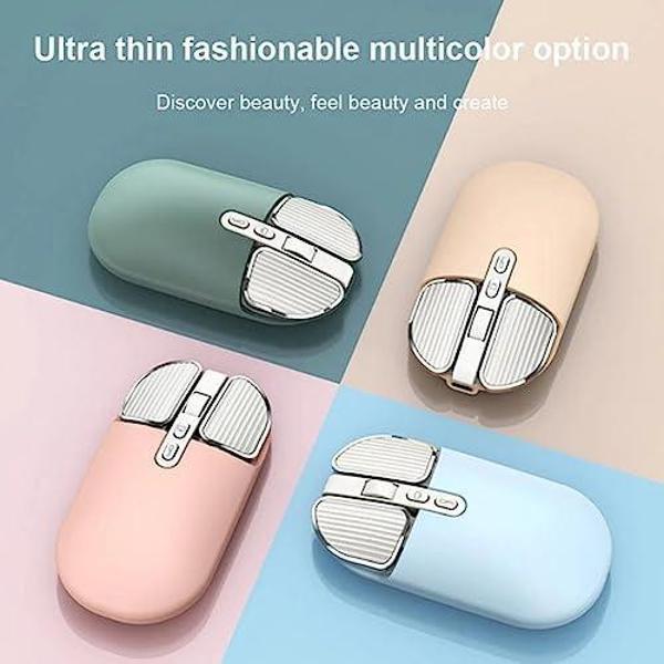  Kablosuz Mouse, Ergonomik Sessizlik Tıklayın, Dizüstü Bilgisayar, PC, Ofis/Ev/İş, İki Elini Kullanabilir - Image 1