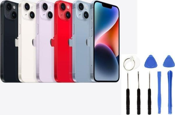 Apple İphone 14 Arka Kapak +B7000 Yapıştırıcı+Tamir Seti - Image 1