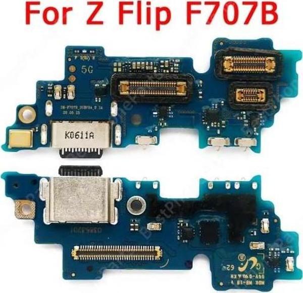Samsung Z Flip 1 Şarj Bordu F707B - Image 1