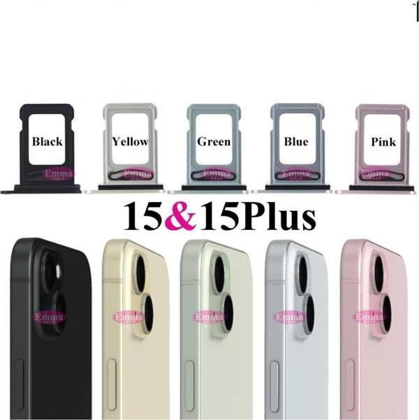 İphone 15 Plus ÇİFT Sim Kart Tepsisi Sim Çekmecesi ÇİFT SİM İÇİN - Image 1
