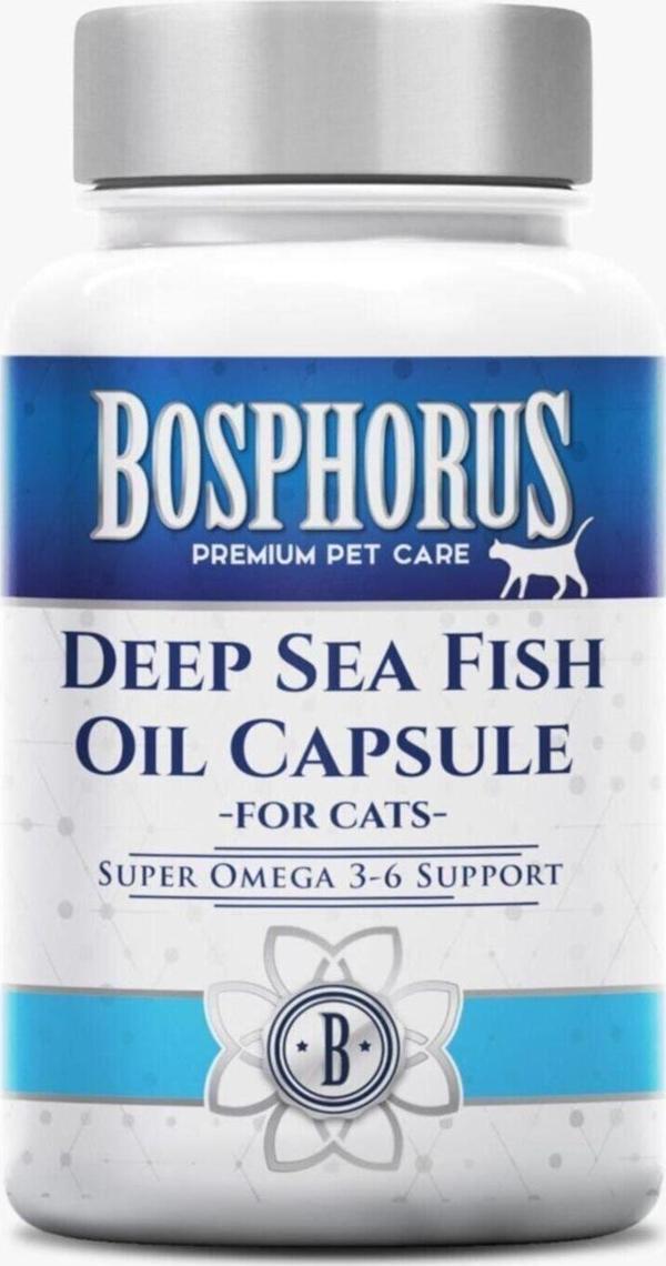 Bosphorus Kediler İçin Derin Deniz Balık Yağı 50 Tablet - Image 1
