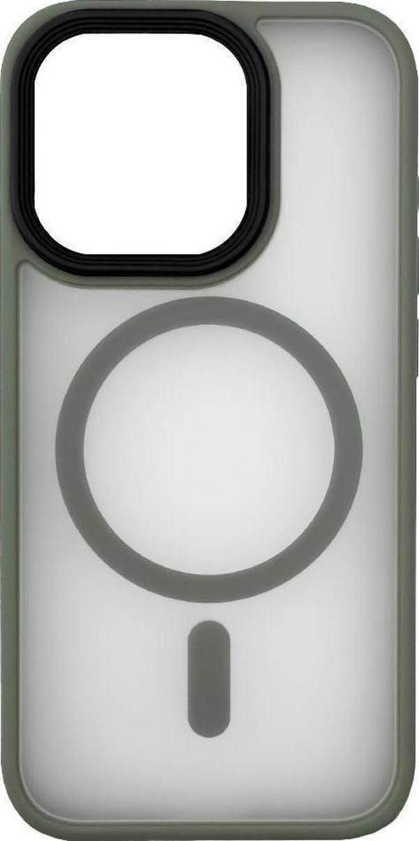 Iphone 15 Pro Solis MagSafe Kılıf - Gri  - Image 1