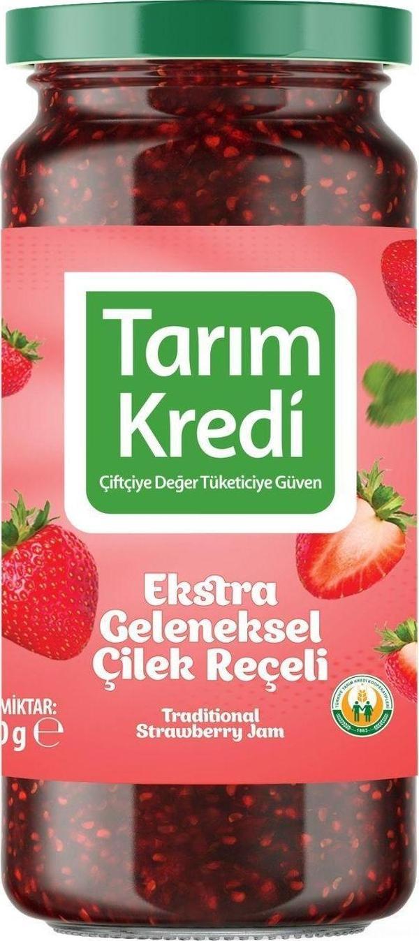 Tarım Kredi Kooperatif 380 gr Extra Geleneksel Çilek Reçeli - Image 1