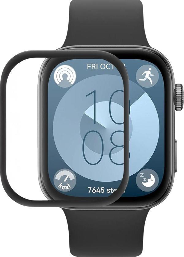 Huawei Watch Fit 3 Uyumlu 3D Full Ekran Koruyucu - Image 1