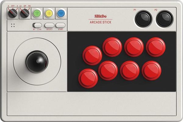 8Bitdo Arcade Stick Bluetooth Kablosuz Nintendo Switch , PC, MacOS, Steam & Raspberry Pi Uyumlu - Image 1