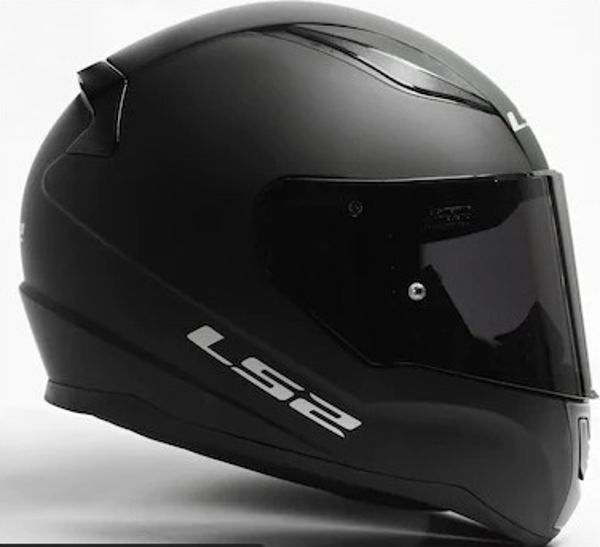 Ls2 Rapid 2 Mat Siyah Kask Siyah Vizörlü - Image 1