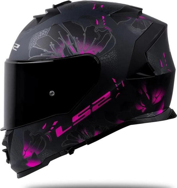 Ls2 Storm 2 Burst Full Face Motosiklet Kaskı Siyah Vizörlü - Image 1