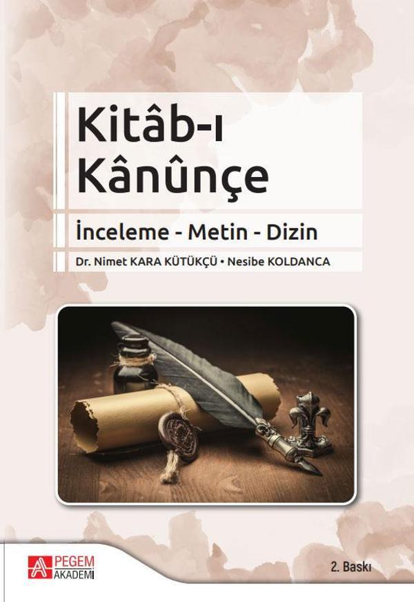 Kitâb-ı Kanunçe - Pegem Akademi Yayıncılık - Image 1
