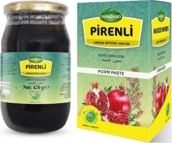 Mindivan Pirenli Nar Ekşili Karışık Bitkisel Macun 420 Gr - Image 1