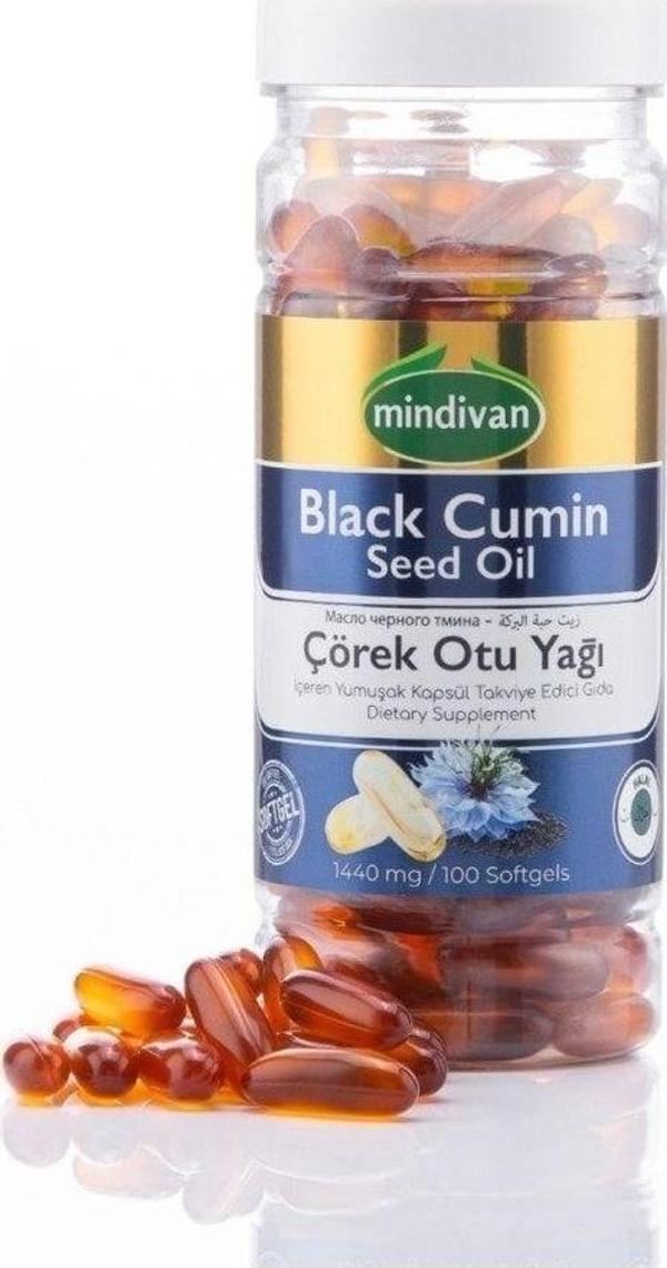 Mindivan Çörek Otu Yağı Soft Jel Kapsül - Image 1
