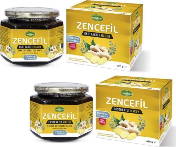Mindivan Zencefil Ekstraktlı Bitkisel Bal Karışımı 420 G X 2 Adet - Image 1