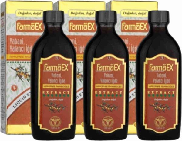 Myfarmaex Yabani Iğde, Yalancı Iğde Ekstraktı 150 Ml 3 Adet - Image 1