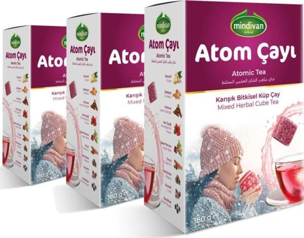 Mindivan Atom Küp Şeklinde Kış Çayı X 3 Adet - Image 1