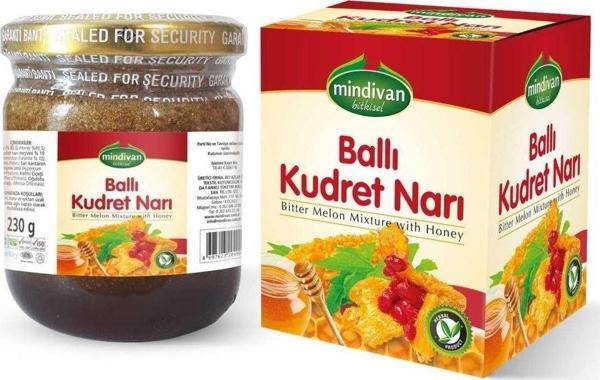 Mindivan Ballı Kudret Narı Macun 230 Gr - Image 1